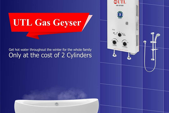 UTL Gas Geyser